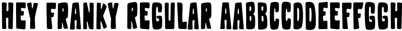 Hey Franky Regular font