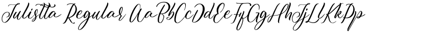 Julistta Regular font