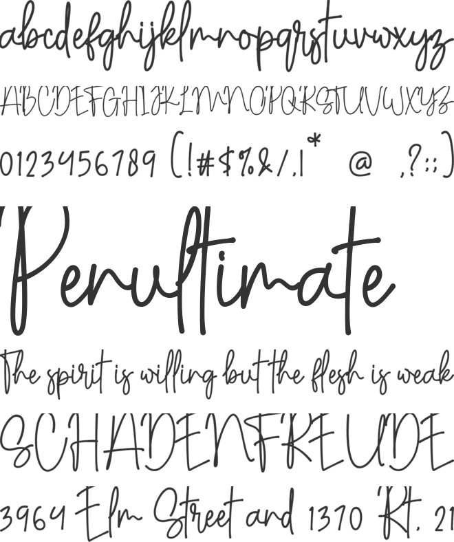 Anasthasya Signature font preview