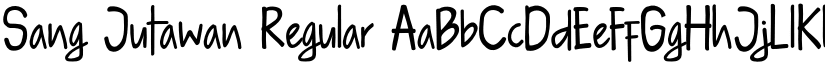 Sang Jutawan font download