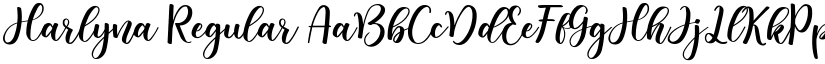 Harlyna font download
