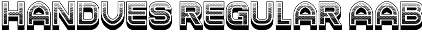 Handves Regular font