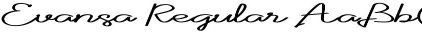 Evansa font download