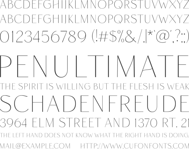 Rise of Beauty font preview