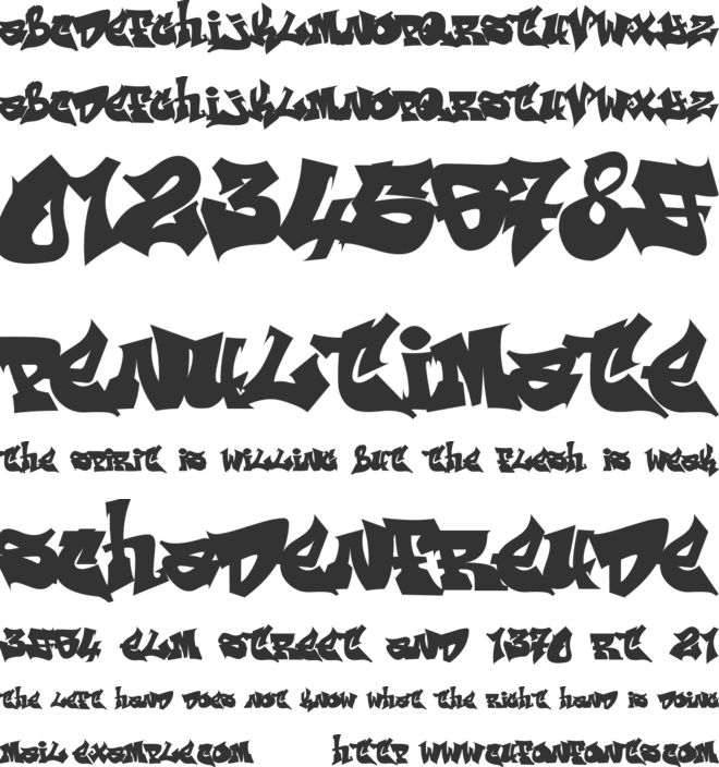 ReskaGraf font preview