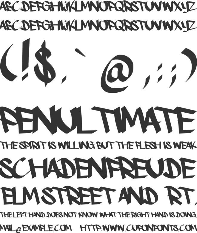 Kshandwrt font preview