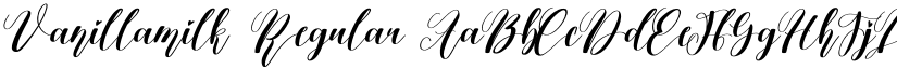 Vanillamilk font download