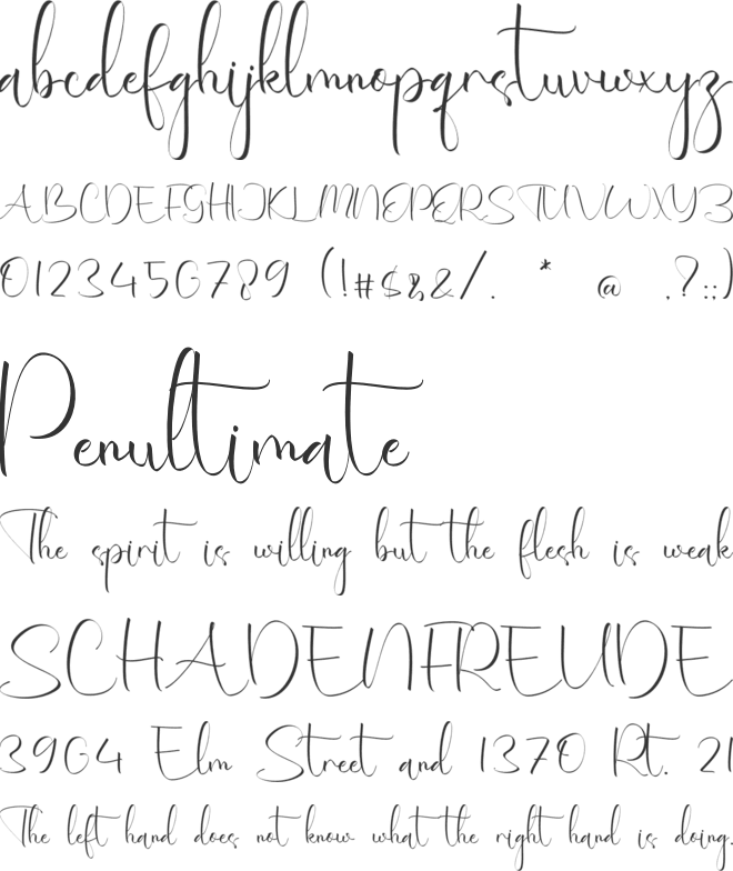 Sahara Rahayu font preview