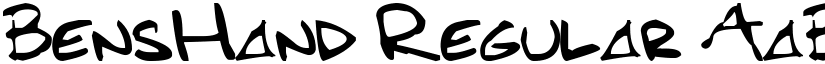 BensHand font download