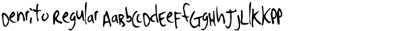 Denrito Regular font