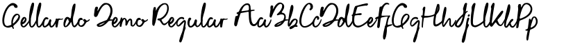 Gellardo Demo font download