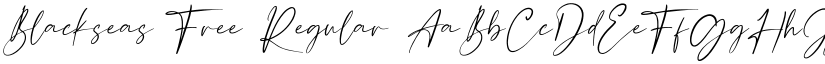 Blackseas Free font download
