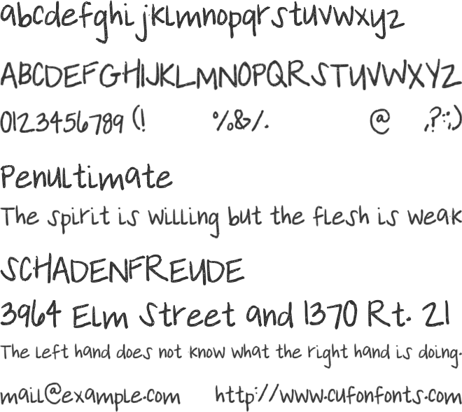 Aly Og 2 font preview