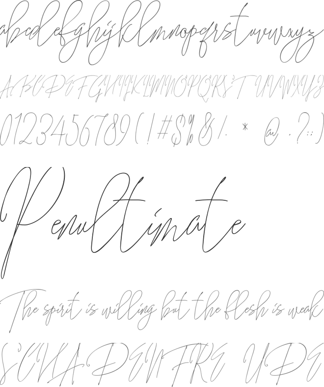 Guitarist Free font preview