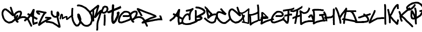 crAzy-WRiterZ font