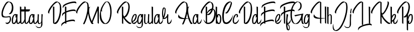 Sattay DEMO font download