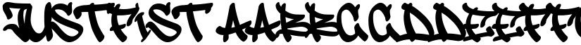 JustFist font download