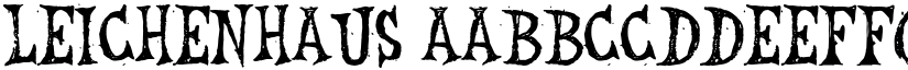 Leichenhaus font download