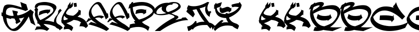 GRAFFPITY font