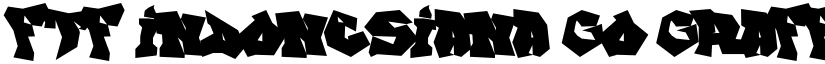 FTF Indonesiana Go Graffitiana font