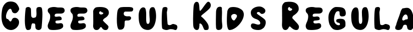 Cheerful Kids Regular font