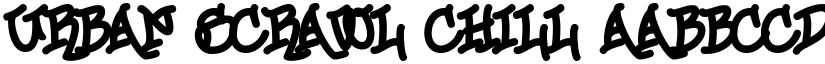 Urban Scrawl Chill font