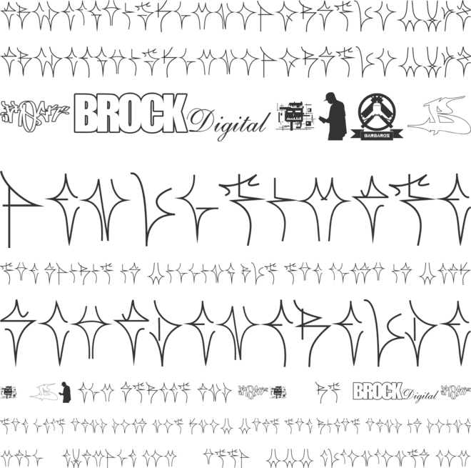 Pixo Reto font preview