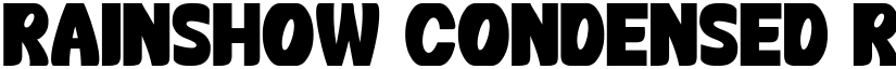 Rainshow Condensed Regular font