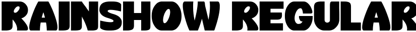 Rainshow Regular font