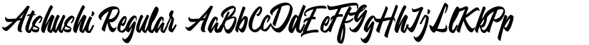 Atshushi font download