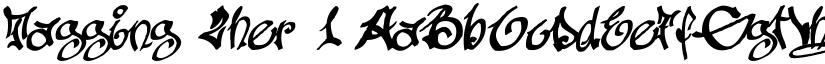 Tagging Zher 1 font
