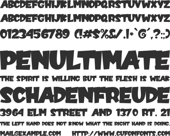 HaveFun font preview