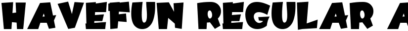 HaveFun Regular font