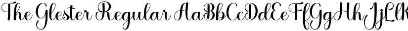 The Glester font download