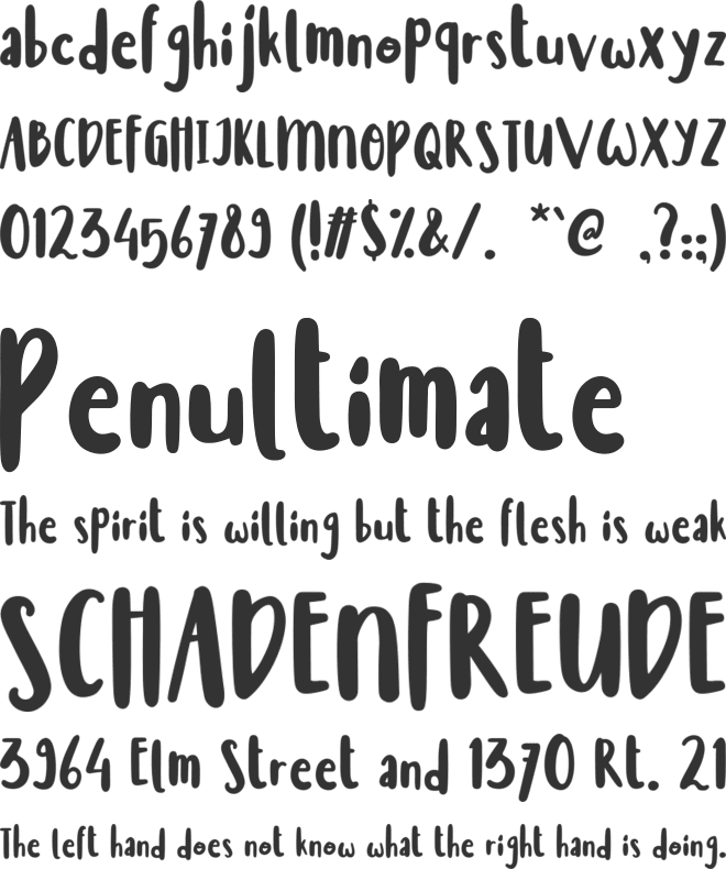 Chavitaly font preview