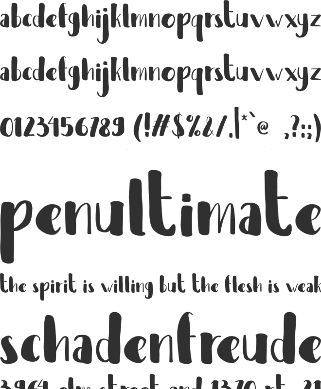 Orlaf font preview