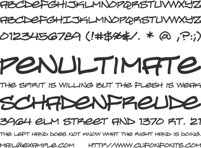 Turntablz BB font preview