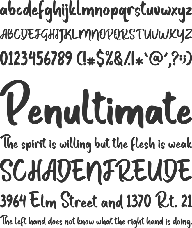 Juhaira font preview