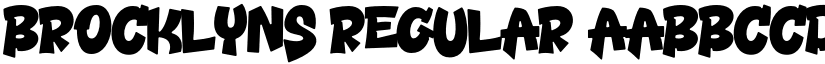 Brocklyns Regular font