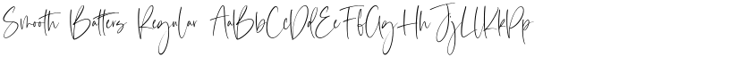 Smooth Batters Regular font