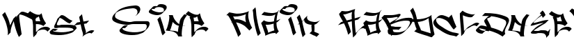 West Side font download