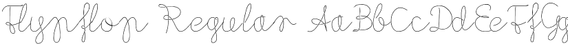 Flypflop font download