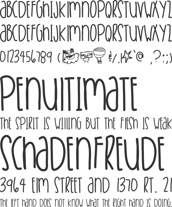 BreakFromToronto font preview