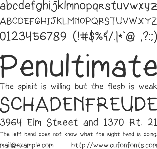 nenna font preview