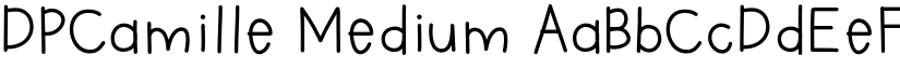 DPCamille Medium font