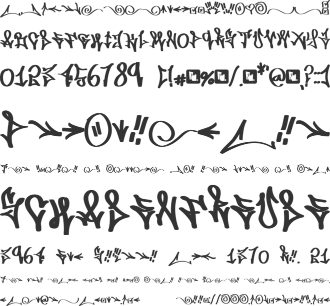 FD Wordplay font preview