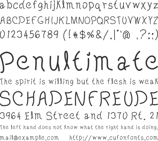 ParisByDaylight font preview