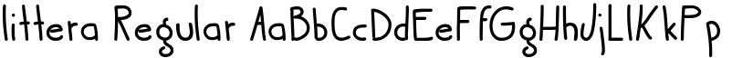 littera Regular font