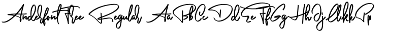 AnderfontFree font download