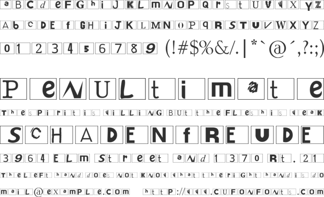 Klasky Csupo Grafitti Font Pack font preview